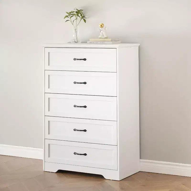 Commode de Chambre à Tiroirs, Commode en Bois pour Placard, Salon, Couloir, Chambre de Bébé, Chambre d'Enfant