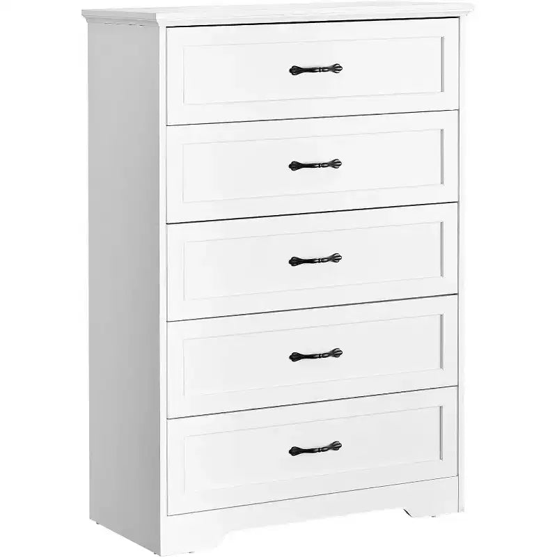 Commode de Chambre à Tiroirs, Commode en Bois pour Placard, Salon, Couloir, Chambre de Bébé, Chambre d'Enfant