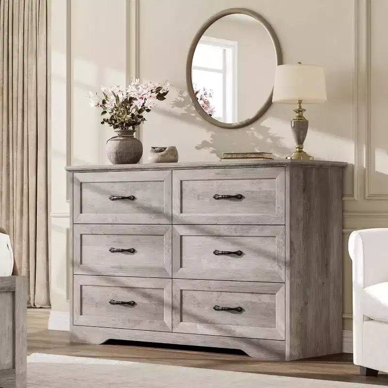 Commode de Chambre à Tiroirs, Commode en Bois pour Placard, Salon, Couloir, Chambre de Bébé, Chambre d'Enfant