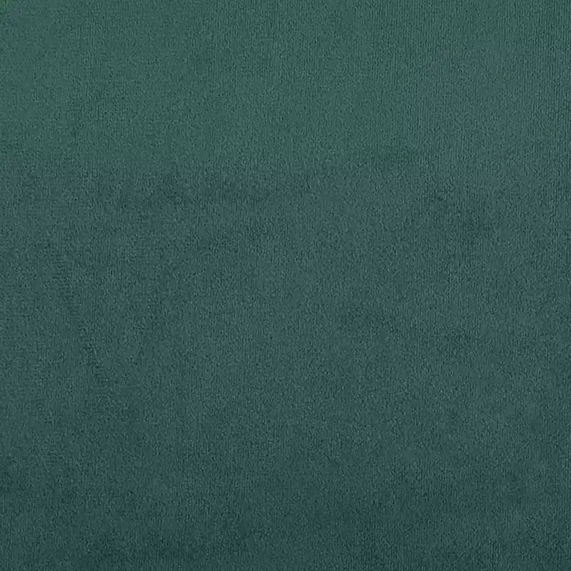 Banc rembourré avec coussins, velours vert foncé, 120,4 x 65 x 74,9 cm