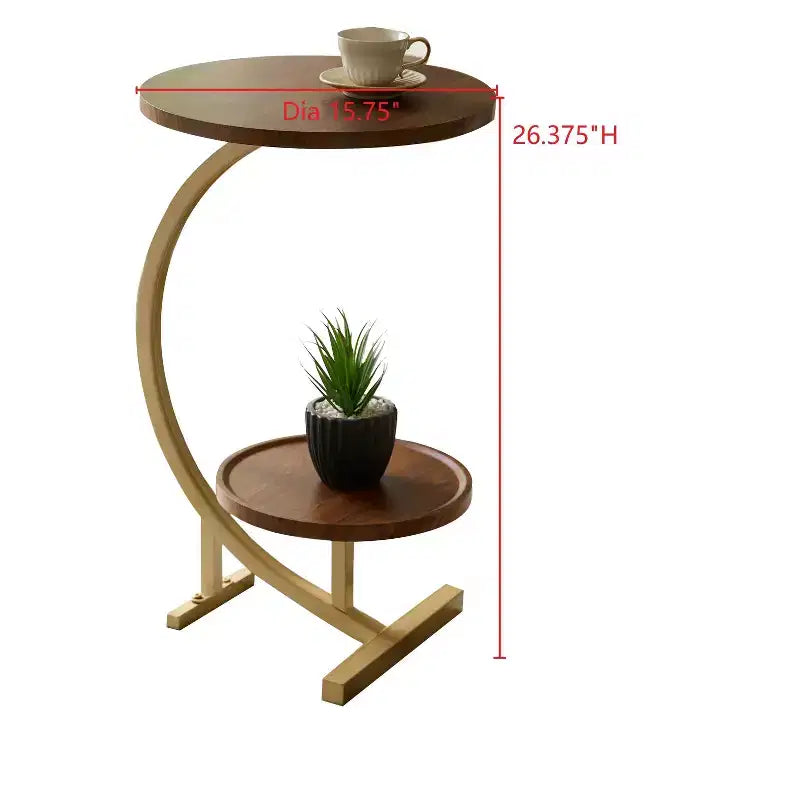 Table d'appoint ovale moderne, table d'appoint en faux marbre à deux étagères, petite table d'appoint pour le salon ou la chambre à coucher