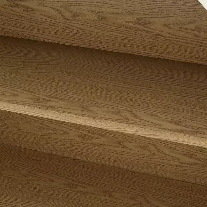 Bibliothèque de rangement moderne à 3 niveaux de 95 cm de haut avec arche