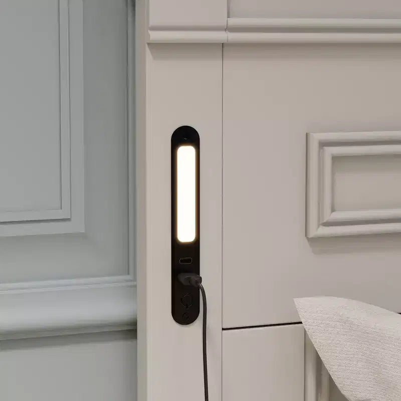 Lit de Ferme avec Tête de Lit Haute à Panneaux, Tiroirs de Rangement et Lumières LED (Grand Lit/Très Grand Lit)