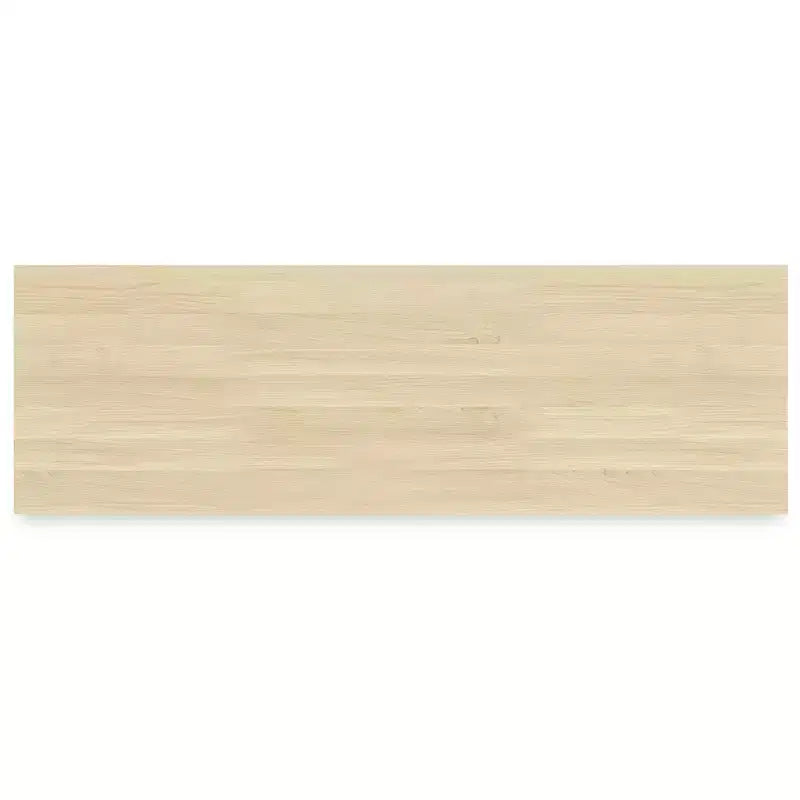 Commode six tiroirs, finition grain de bois de frêne naturel, couleur tan