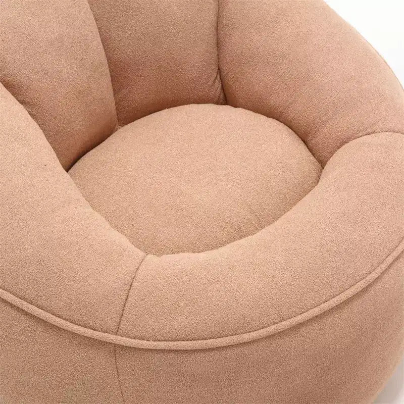 Pouf Géant avec Ottoman, Fauteuil Poire Confortable, Fauteuils Poire Modernes avec Repose-pieds pour Salon, Chambre, Appartement, Dortoir
