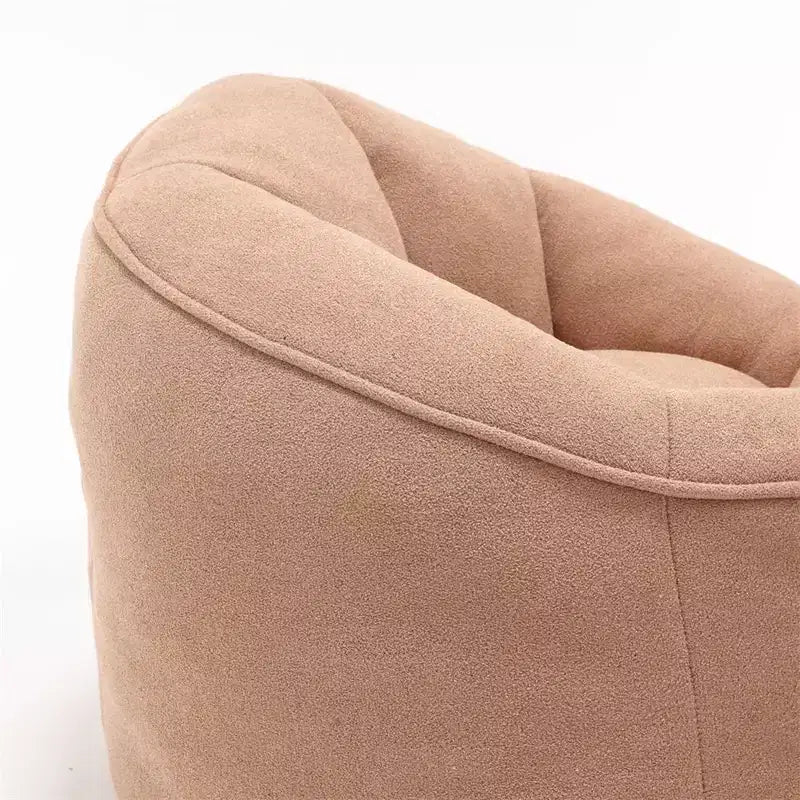Pouf Géant avec Ottoman, Fauteuil Poire Confortable, Fauteuils Poire Modernes avec Repose-pieds pour Salon, Chambre, Appartement, Dortoir